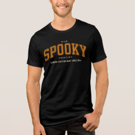 Moderner Halloween Spooky Dentist Custom Beruf Tri-Blend Shirt