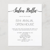 Moderner, handgeschriebener Kalligrafie-Schönheits Flyer (Vorne)