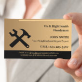 Moderner Handyman Visitenkarte