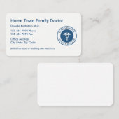 Moderner Hausarzt Visitenkarte (Vorne/Hinten)