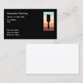 Moderner Hauspaneeldienst Visitenkarte (Vorne/Hinten)