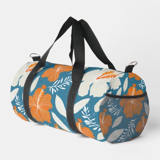 Moderner hawaiianischer Druck Duffle Bag (Rechte Ecke)