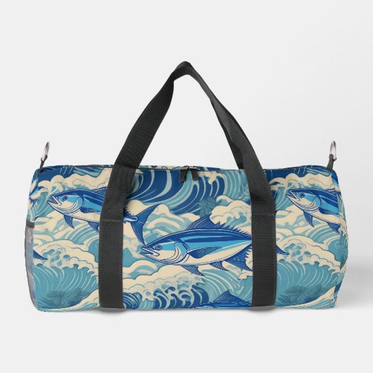 Moderner hawaiianischer Druck Duffle Bag (Rückseite)