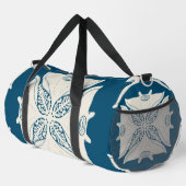 Moderner hawaiianischer Druck Duffle Bag (Rechte Ecke)