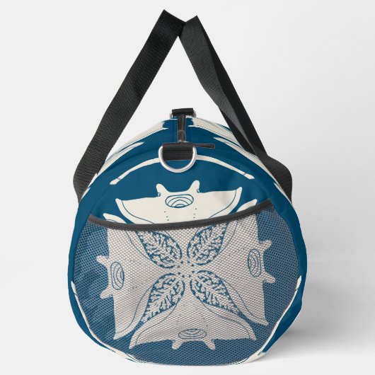 Moderner hawaiianischer Druck Duffle Bag (Rechts)