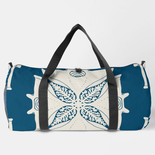 Moderner hawaiianischer Druck Duffle Bag (Rückseite)