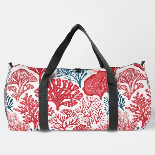 Moderner hawaiianischer Druck Duffle Bag (Rückseite)