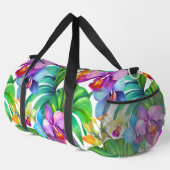 Moderner hawaiianischer Druck Duffle Bag (Rechte Ecke)