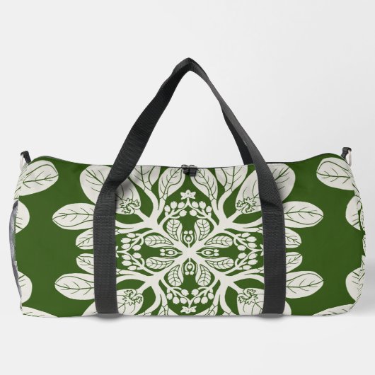 Moderner hawaiianischer Druck Duffle Bag (Rückseite)
