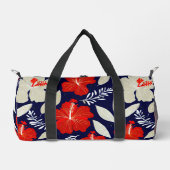 Moderner hawaiianischer Druck Duffle Bag (Vorderseite)