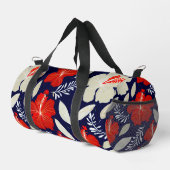 Moderner hawaiianischer Druck Duffle Bag (Rechte Ecke)