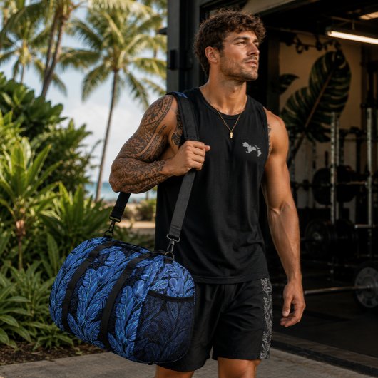 Moderner hawaiianischer Druck Duffle Bag