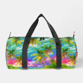 Moderner hawaiianischer Druck Duffle Bag (Rückseite)