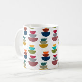 Moderner heller Minimalismus der Mitte des Jahrhun Kaffeetasse (Vorderseite Links)