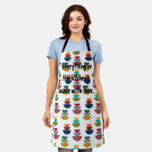 Moderner heller Minimalismus der Mitte des Jahrhun Schürze (Getragen)