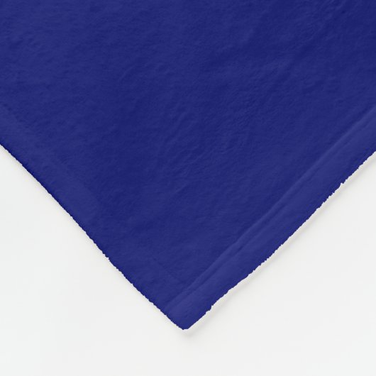 Moderner Herz-Vater für Royal Blue Fleecedecke (Ecke)