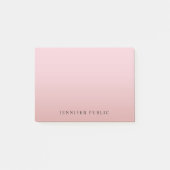 Moderner Hintergrund Elegante Rose Gold Template Post-it Klebezettel (Vorderseite)