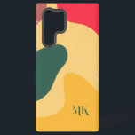 Moderner Hintergrund für Bio Formen Samsung Galaxy Hülle<br><div class="desc">Farbenfrohe abstrakte Bio Formen,  modernes Ambiente.</div>