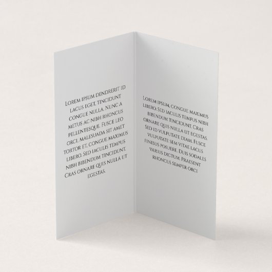 Moderner Hintergrund für Schwarz und Weiß Visitenkarten (Innenseite)