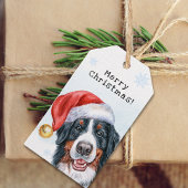 Moderner Holiday Bernese Mountain Dog Weihnachten Geschenkanhänger