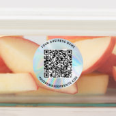 Moderner Holografischer Business CR-Code und Websi Etiketten (Befestigt)