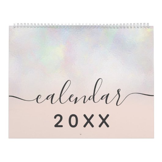 Moderner holografischer Glitzer Marmor 13 Foto Git Kalender (Titelbild)