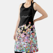 Moderner holografischer Sparkle-Glitzer nach Maß S Schürze (InSitu)