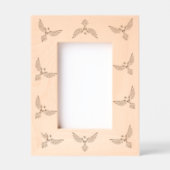 Moderner Holz Bilderrahmen | Elegantes Wohndesign Geätzte Rahmen (Vorderseite)