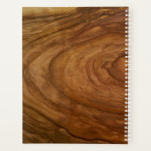 Moderner Holzkörner nach Maß für Jahr Planer (Rückseite)