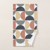 Moderner Holzlachs aus dem Mittelalter Badhandtuch Set (Handtuch)