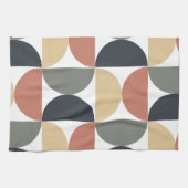 Moderner Holzlachs aus dem Mittelalter Geschirrtuch (Horizontal)