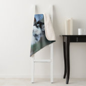 Moderner Hund Personalisiertes Tier-Foto Sherpadecke (Beispiel)