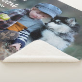 Moderner Hund Personalisiertes Tier-Foto Sherpadecke (3/4)