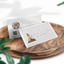 Moderner Illustrierter Podcast Foto QR Code