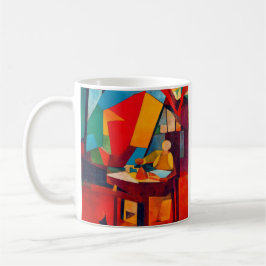 Moderner Impressionist Ein Künstlerstudio Kaffeetasse