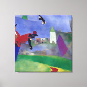 Moderner Impressionist nach dem Duell Leinwanddruck (Vorderseite)