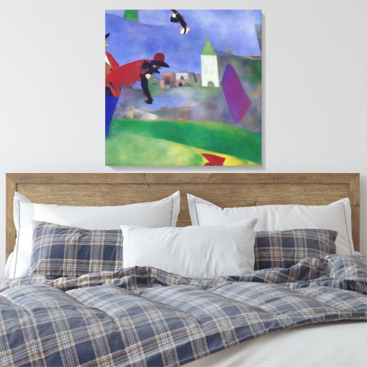 Moderner Impressionist nach dem Duell Leinwanddruck (Insitu (Schlafzimmer))