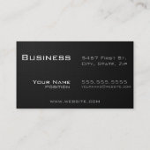 Moderner Impuls No.2 Visitenkarte (Rückseite)