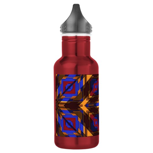 Moderner Indianer 24 Edelstahlflasche (Links)