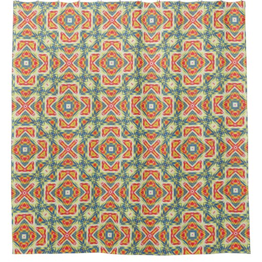 Moderner Indianer 33 Duschvorhang (Vorderseite)