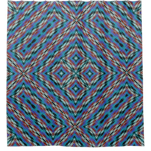 Moderner Indianer 37 Duschvorhang (Vorderseite)