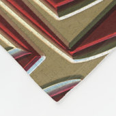 Moderner Indianerstaat 21 Fleecedecke (Ecke)