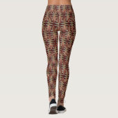 Moderner Indianerstaat 21 Leggings (Rückseite)