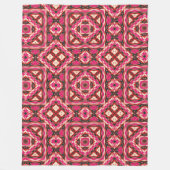 Moderner Indianerstaat 27 Fleecedecke (Vorderseite)