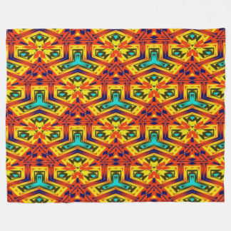Moderner Indianerstaat 28 Fleecedecke