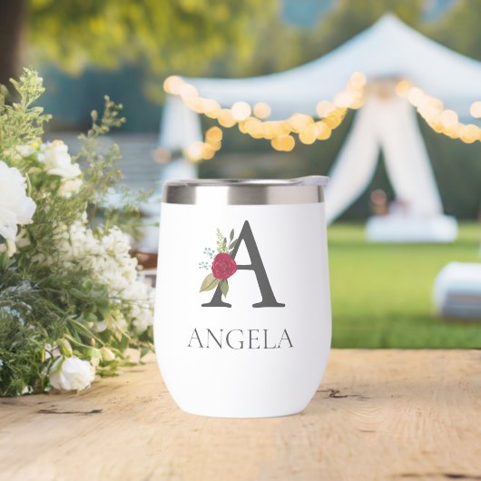 Moderner, individuell anpassbarer Mit Monogramm Bu (Hochzeit)