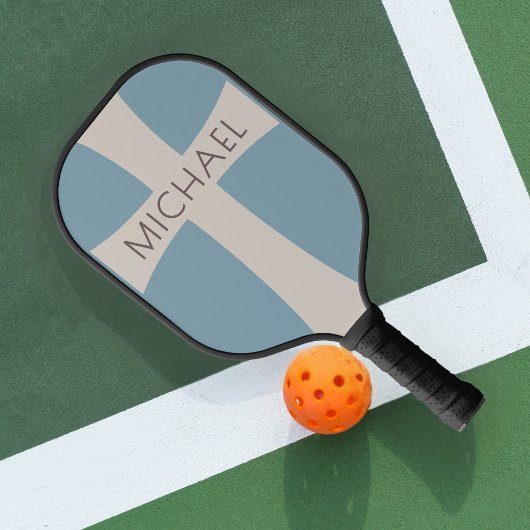 Moderner Individuelle Name Christliche Cross Mascu Pickleball Schläger