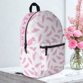 Moderner Individuelle Name Flamingo Pater Light Pi Bedruckter Rucksack