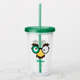 Moderner Individuelle Name Funny Funny Flag Irish Acryltrinkbecher