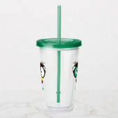 Moderner Individuelle Name Funny Funny Flag Irish  Acryltrinkbecher (Rechts)